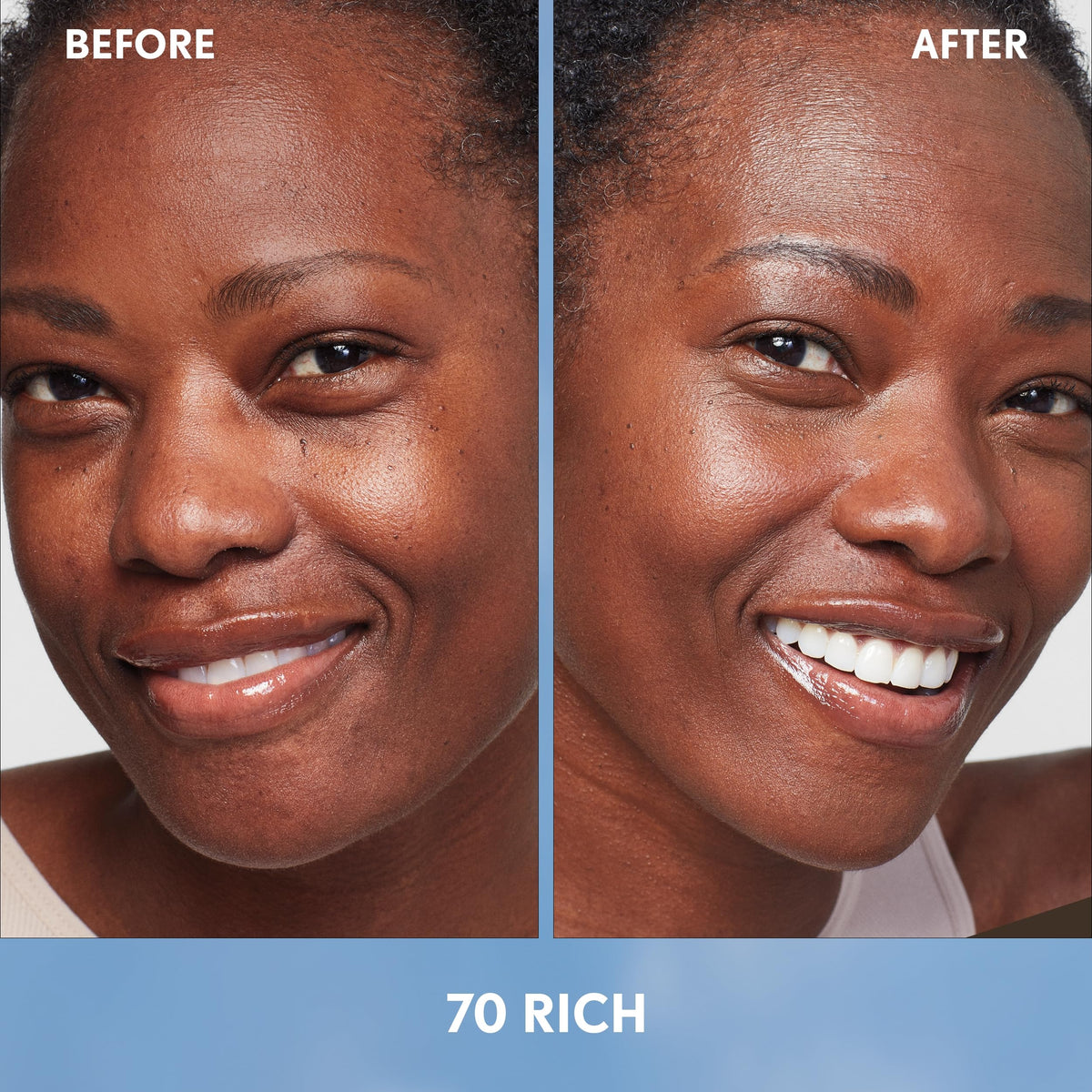 COVERGIRL Simply Ageless Skin Perfector Foundation 70 Rich packaging