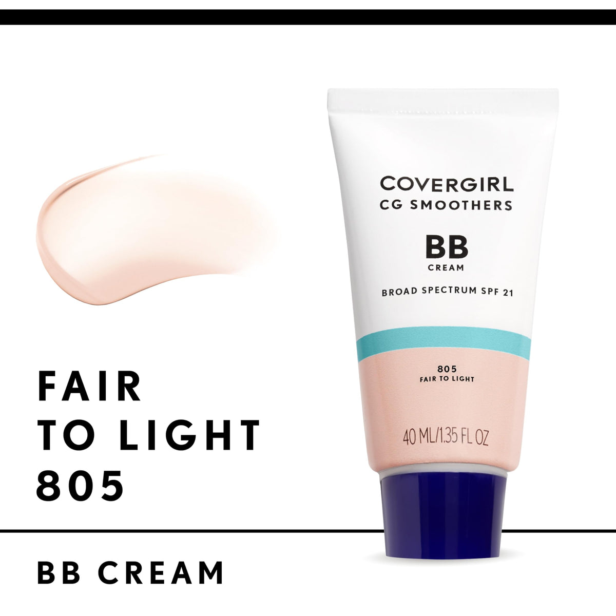 COVERGIRL Smoothers BB Cream Fair to Light 805 packaging