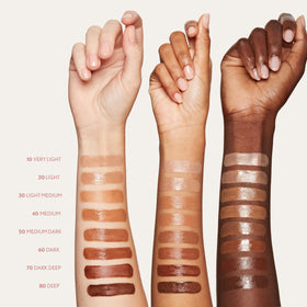 COVERGIRL TruBlend Bronzing Glow Serum texture close-up