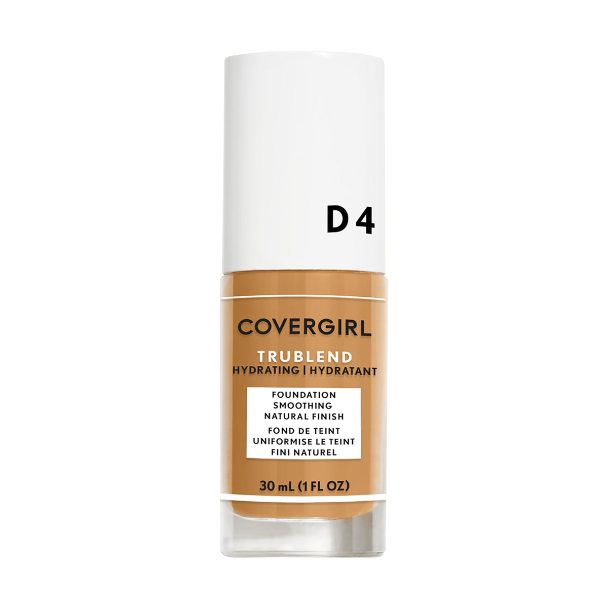 COVERGIRL truBlend Liquid Foundation Classic Tan D4 front view