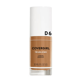 COVERGIRL truBlend Liquid Foundation Toasted Almond D6 front view
