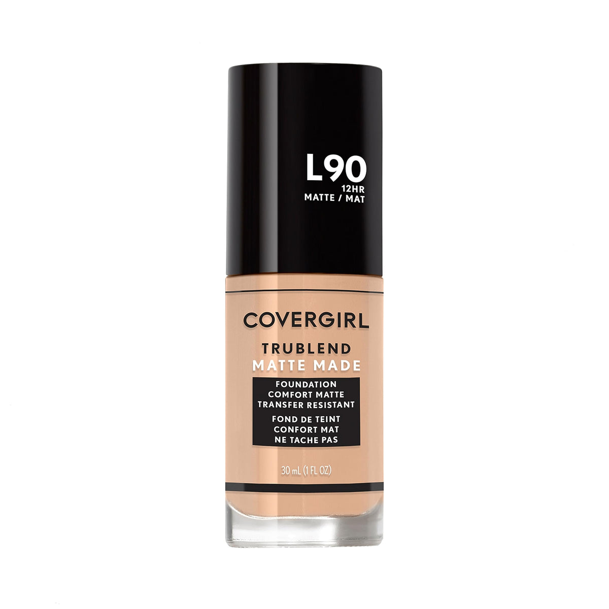 COVERGIRL TruBlend Matte Made Liquid Foundation Classic Beige front view
