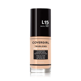 COVERGIRL TruBlend Matte Made Liquid Foundation Porcelain front view