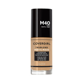 COVERGIRL TruBlend Matte Made Liquid Foundation T10 Golden Amber front view