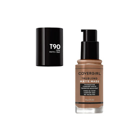 COVERGIRL TruBlend Matte Made Liquid Foundation Tawny bottle side view