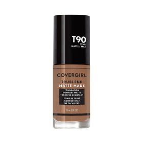 COVERGIRL TruBlend Matte Made Liquid Foundation Tawny front view