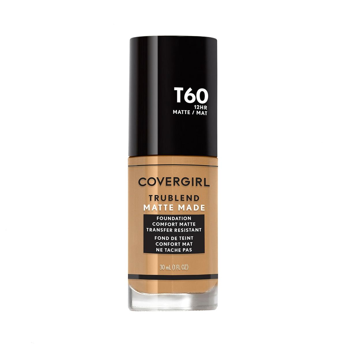 COVERGIRL TruBlend Matte Made Liquid Foundation Warm Sun front view
