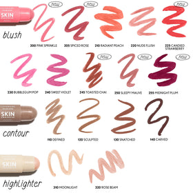 COVERGIRL Trublend Skin support Blush Balm Stick 255 Midnight Plum close-up