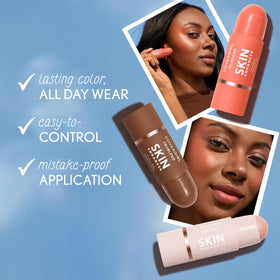 COVERGIRL Trublend Skin support Blush Balm Stick 255 Midnight Plum swatch