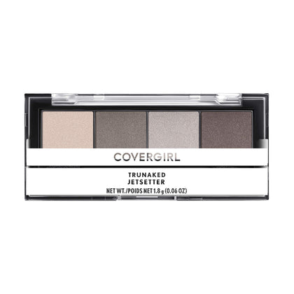 COVERGIRL TruNaked Quad Eyeshadow Palette Jetsetter front view