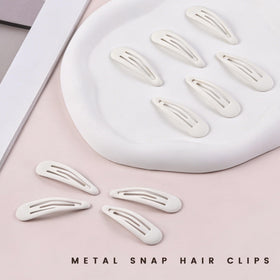 Cptots hair clips in use on a hairstyle
