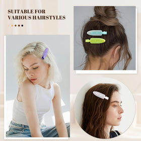 Cptots hair clips in various hairstyles