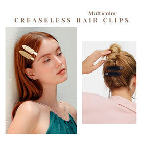 Cptots matte hair clips arranged in a stylish layout
