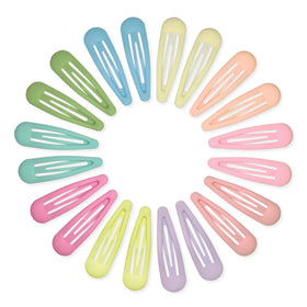 Cptots Small Hair Barrettes assorted colours front view