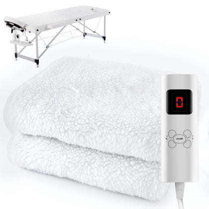 Crablux Heated Massage Table Warmer 71" x 30" front view