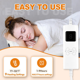 Crablux Heated Massage Table Warmer digital control pad close-up