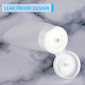 Craftisan travel bottles showing leak-proof design