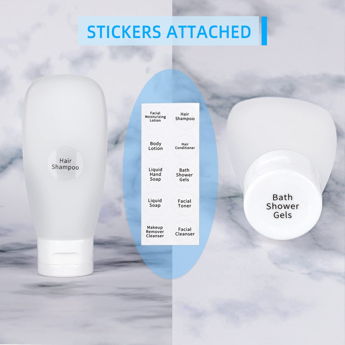 Craftisan TSA Approved Travel Bottles in packaging