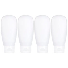 Craftisan TSA Approved Travel Bottles Set 4 Pack front view
