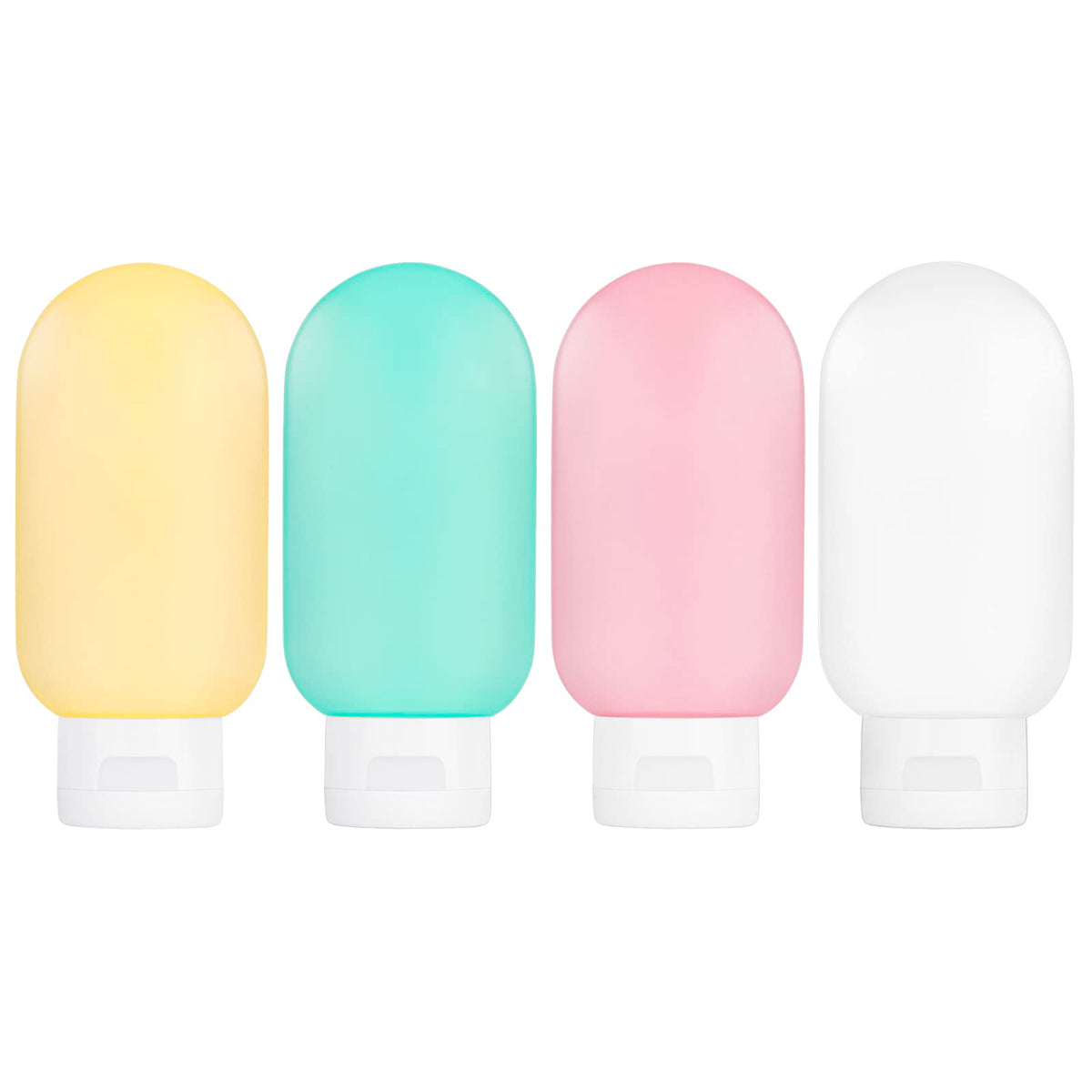 Craftisan TSA Approved Travel Bottles Set 4 Pack with labels