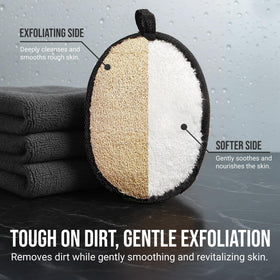 CraftsOfEgypt Loofah Body Scrubber packaging display