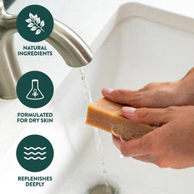 Crate 61 Organics Soap bars with essential oils and natural colours
