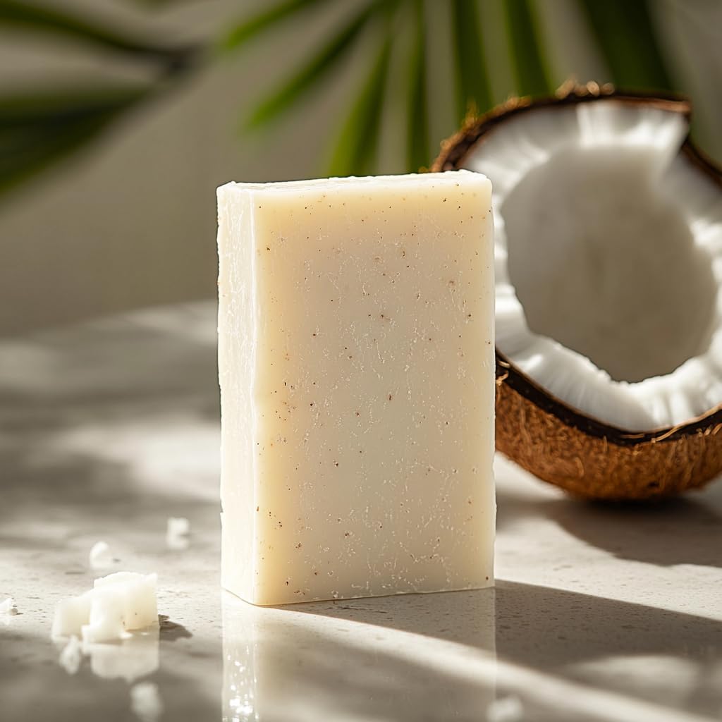 Crate 61 Organics Vegan Soap in a bathroom setting