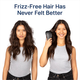 Crave Naturals Glide Thru Detangling Brush on a bathroom counter