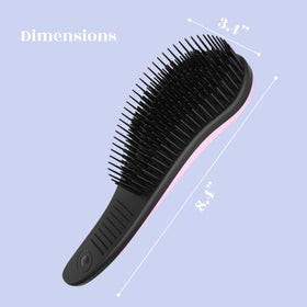 Crave Naturals Glide Thru Detangling Brush side view