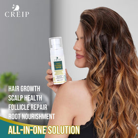 Creip Natural Hair Growth Oil Spray packaging details