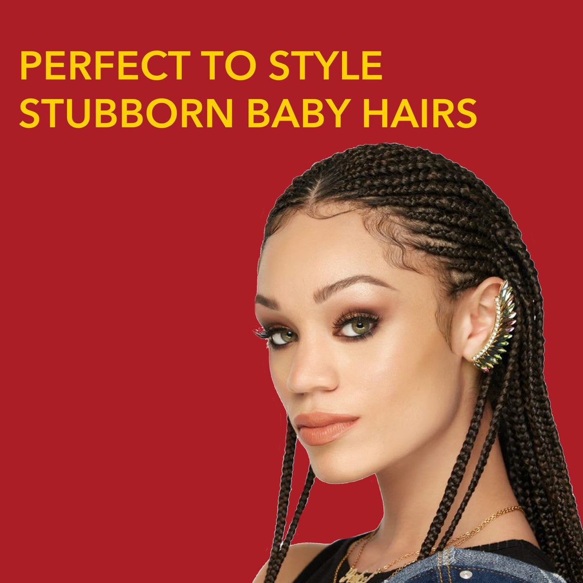 Creme of Nature Perfect Edges Gel with styling tools