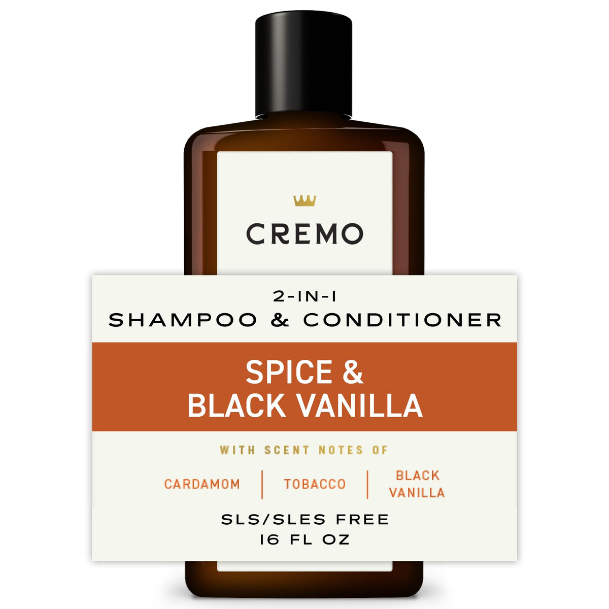 Cremo 2-in-1 Shampoo & Conditioner Spice & Black Vanilla lifestyle scene