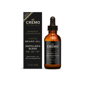 Cremo Beard Oil Distiller's Blend 1 fl oz with dropper