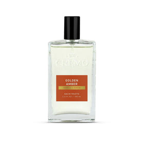 Cremo Golden Amber Cologne front view 3.4 Fl Oz