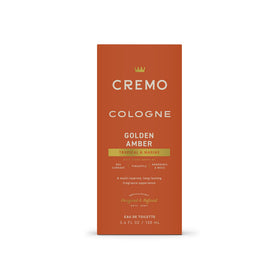 Cremo Golden Amber Cologne in lifestyle setting