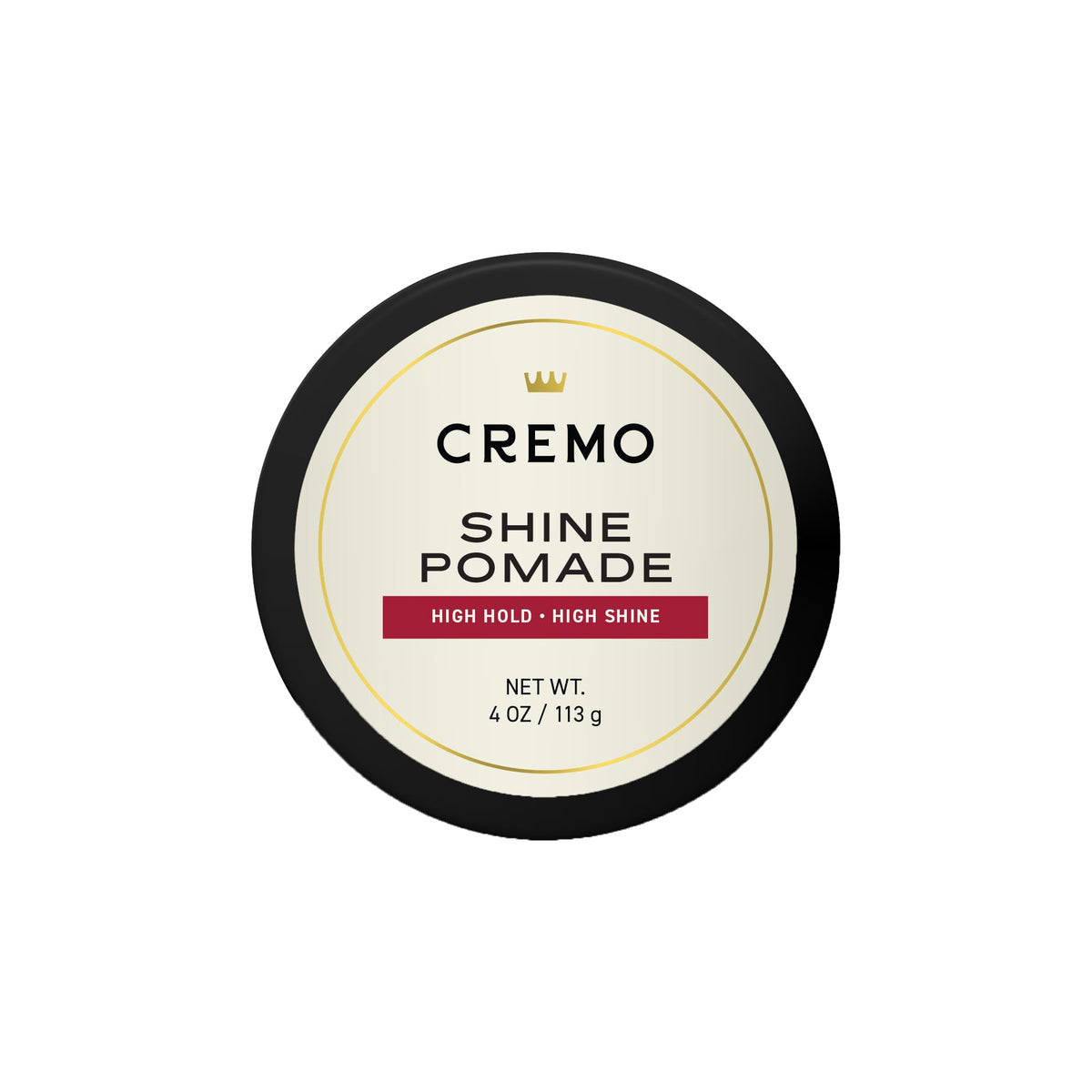 Cremo Hair Pomade for Men 4 Oz front view