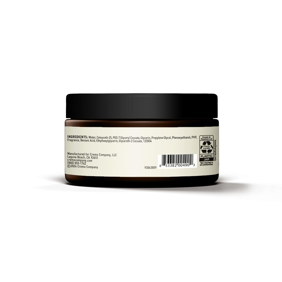 Cremo Hair Pomade for Men application on hair