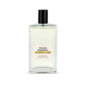 Cremo Italian Bergamot Cologne Spray front view 3.4 Fl Oz