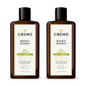 Cremo Sage & Citrus Body Wash 16 Fl Oz front view