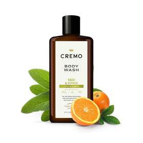 Cremo Sage & Citrus Body Wash 16 Fl Oz packaging
