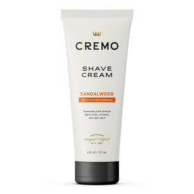 Cremo Sandalwood Shave Cream 6 Fl Oz front view