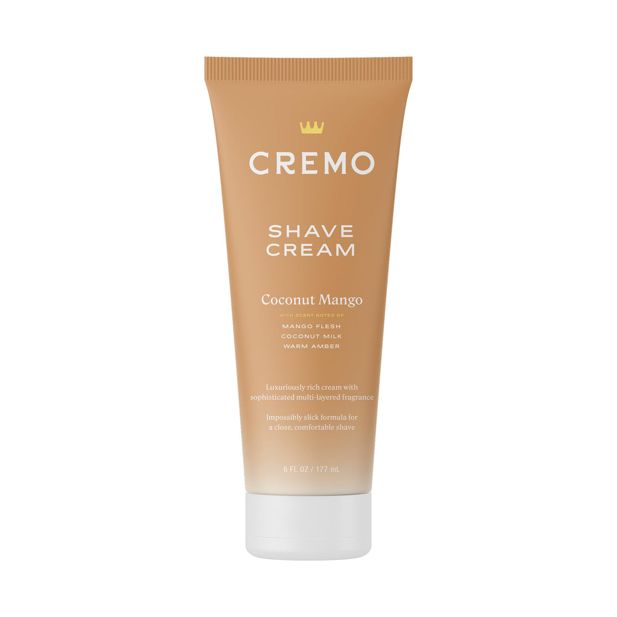 Cremo Women's Shaving Cream Coconut Mango front view
