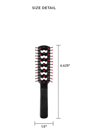 Cricket Mini Fast Flo Vent Hair Brush side view