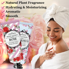 CRISTALBOX Body Lotion Rose scent packaging