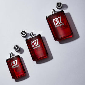 CRISTIANO RONALDO CR7 Eau de Toilette 1 Oz bottle with background