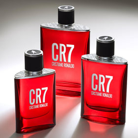CRISTIANO RONALDO Eau De Toilette on a dressing table
