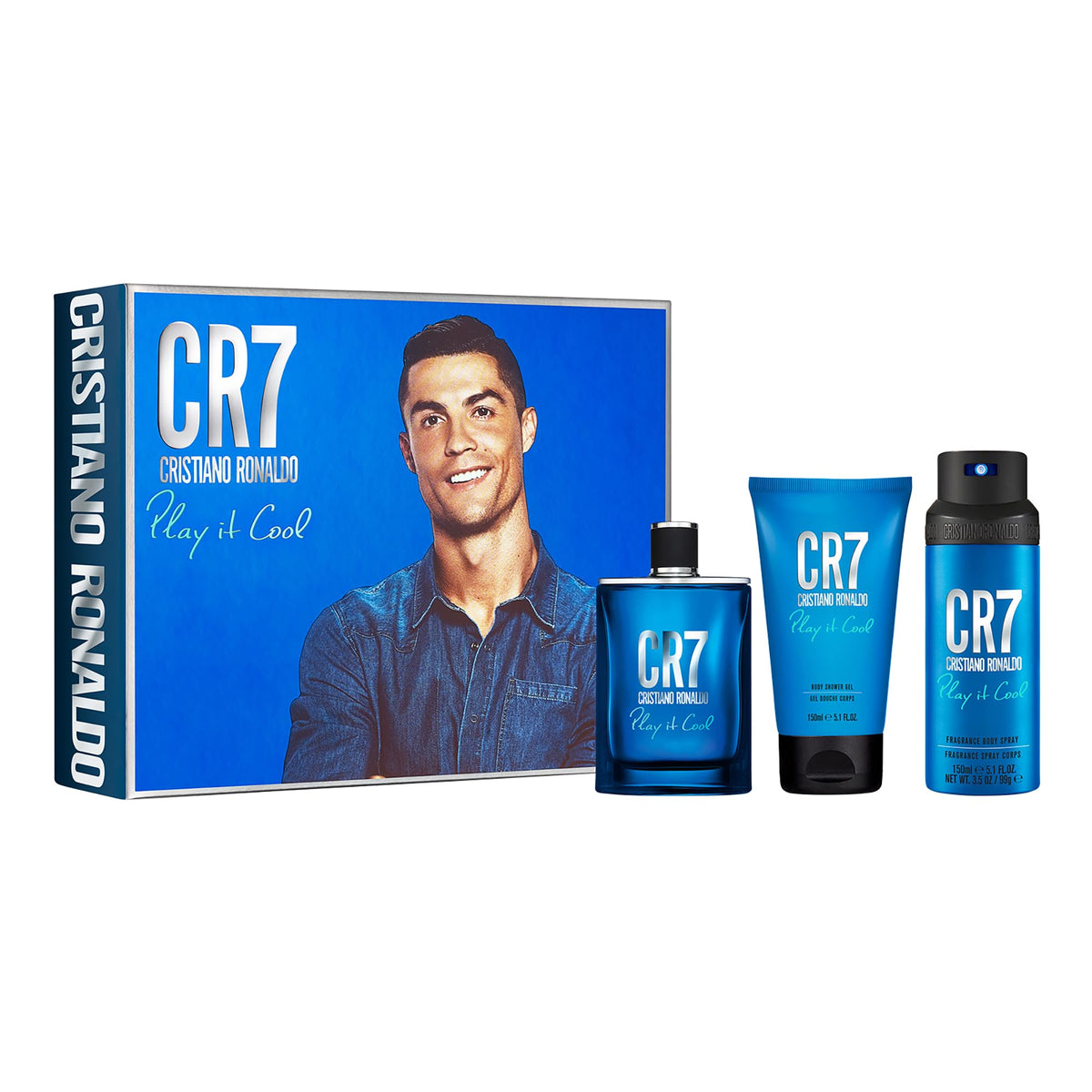 CRISTIANO RONALDO Play It Cool Gift Set front view