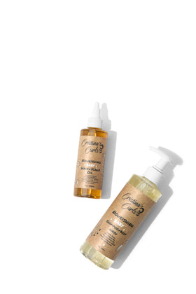 Cristina's Curls bundle packaging showing contents