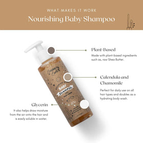 Cristina's Curls gentle shampoo bottle with label