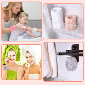 Crosize Microfiber Spa Wristband packaging with product details